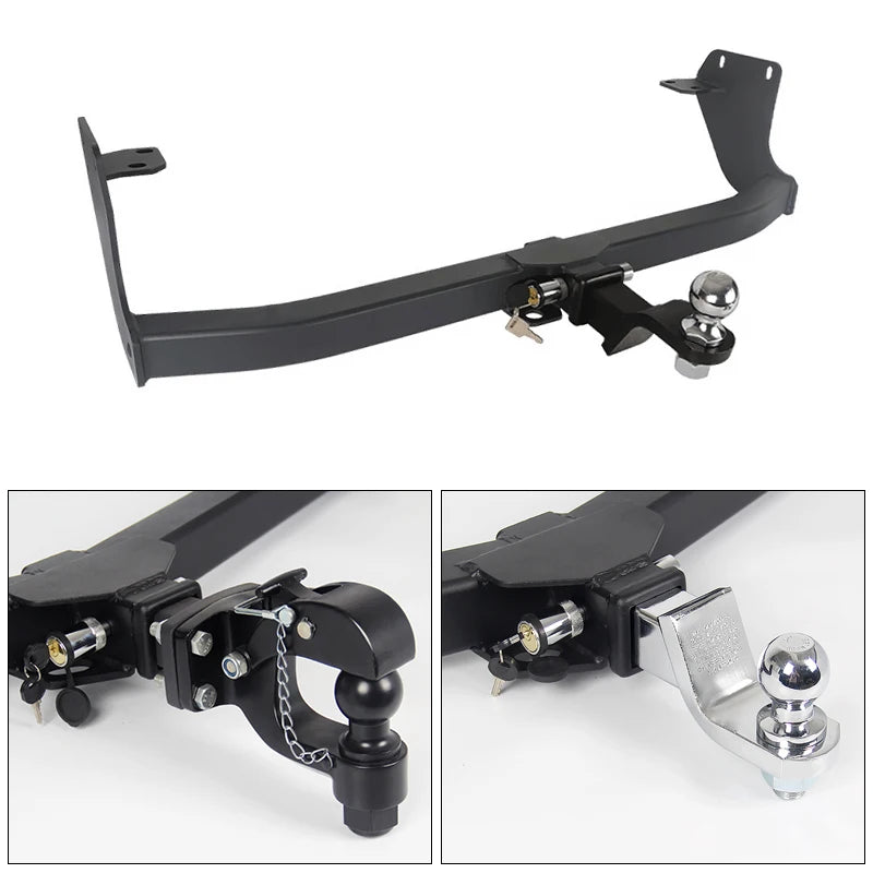 For BYD Equation Leopard Tai 7 Car Tow bar Parts Steel Trailer Rear Bumper Towing Hook Vehicle Trailer Hitch Accessories Caravan 5