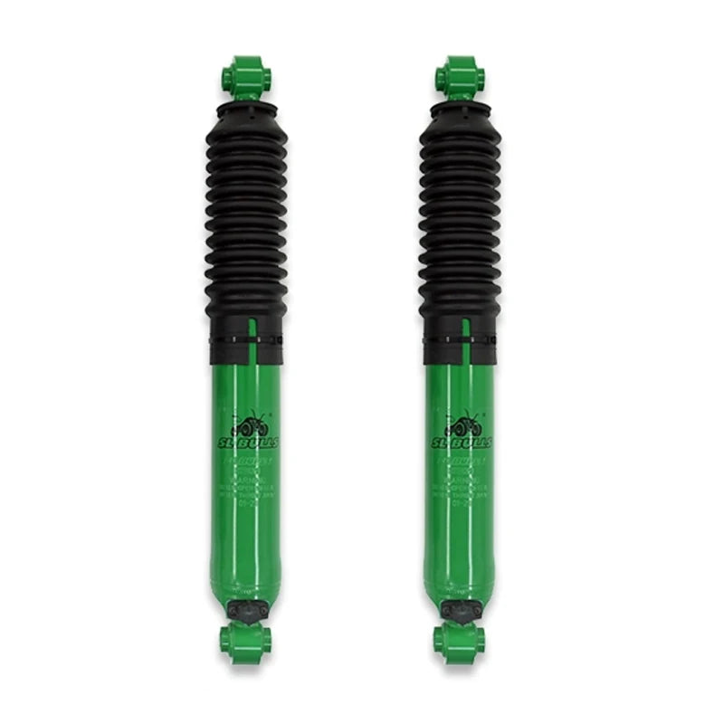 Front Rear 9-Stage Adjustable Damping Metal Green Black High Quality Shock Absorber 12-Month Warranty NAVARA Suspension 4