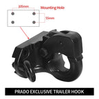 New Heavy Duty Steel Large-Tonnage 4X4 Pintle Hook Combination Trailer Hitch for Prado with 10000LBS Load Capacity 3