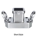 304 Stainless Steel Towing Square Mouth Base with 2inch Receiver for 2003-2023 Prado Trailer Hitch Offroad Parts Car Accessories 2