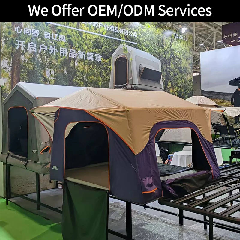Inflatable Camping Tent Outdoor Waterproof Glamping Air Tent Fast Setup Floating Tent Custom Logo Trailer Hitch Car Accessories 5
