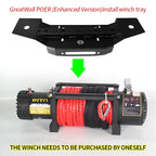 For Great Wall Poer Cannon Enhanced Version Steel Winch Tray Bracket Parts Winch Cradle OEM Trailer Hitch Car Frame Accessories 5