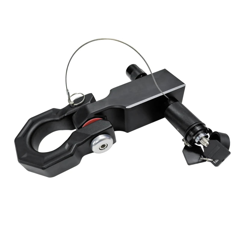2-Inch Receiver Aluminum Alloy Square Trailer Arm Rear Bumper Installation for Easy Suspension for Trailer Hook 6