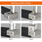 New Terra Off-Road Stainless Steel Flagpole & Antenna Bracket Anti-theft Base for Trailers High Quality Retrofit/Upgrade 6