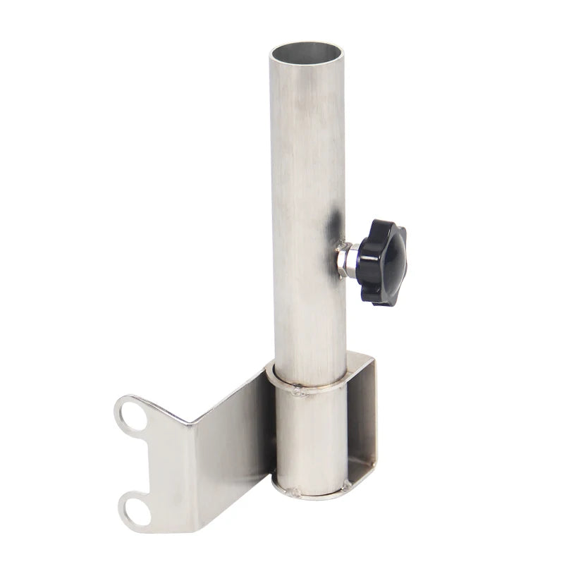 Stainless Steel Flagpole Bracket for Trailers Car Accessories with 45mm Hole Parts &Trailer Hitch Accessories Hook 1