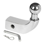 Solid 2" Trailer Ball Joint Tow Hook Electroplate Style Trailing Arm Off-road Refit Trailer Hitch Parts Camp Trailer Accessories 1