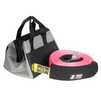 High Strength 75mm*9m Nylon Winch Trailer Towing Rope 15 Ton Capacity Grey/Pink/Orange-Trailer Hitch Parts & Car Accessories 1