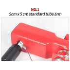 15Ton 40CR Steel Towing Shackle Trailer Arm Square Tube Trailer Refit Parts Tow Hook Trailer Hitch Camp Trailer Car Accessories 5