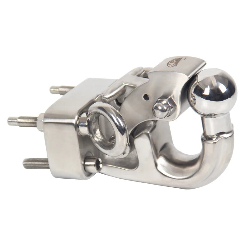 New European Style High Strength Stainless Steel Tow Hook LX570 Trailer Hitch Parts 7000lbs Max Payload Retrofit/Upgrade Car 2
