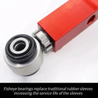 Pair Thickened Forged Aluminum Alloy Upper Control Arms Red High Quality for Retrofit/Upgrade Fits Great Wall POER 6