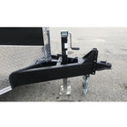 New High Quality 8000 Pound Heavy-duty Square Tube Trailer RV Jack Balance Lifting Support Leg Hitch Trailer Accessories 5