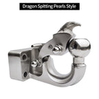 For Pajero V97 V93 V73 Offroad Trailer 304 Stainless Steel Towing Hook with Tow Ball Trailer Hitch Base Install Car Accessories 6