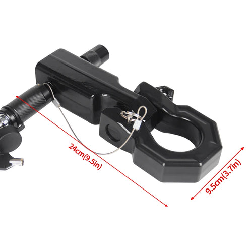 15 Ton Trailer Hitch 40CR Forging Trailer Arm With Shackle of Detachable Have 33000LBS Tow Hook Accessories 2