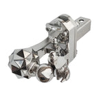 Stainless Steel Trailer Hook Match 2in Receiver Handing Ring and Eagle Head Design Trailer Hitch Arm Camping Car Accessories 4