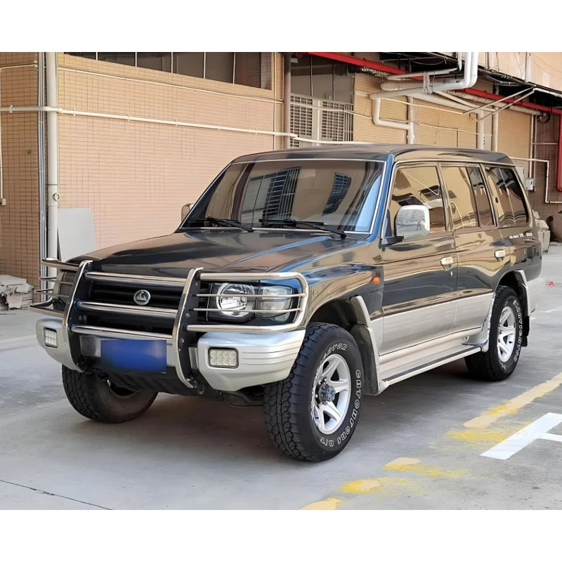 For Mitsubishi Leopaard Feiteng Black King Kong Steel Winch Tray Bracket Trailer Hitch Car Winch Cradle Accessories Rack Holder 4