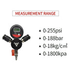 Dual-Vent Electronic Display Barometer with Accurate Pressure Gauge Compact Universal Trailer Hitch Camp Trailer Car Accessories 4