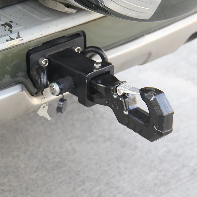 Steel Tow Hook Fits 2inch Receiver Trailer Hitch Towing Arm Off-road Refit Parts Scorpion Tail Towing Hook Car Accessories 6