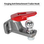 Universal Model Towing Refit Parts 85x45mm Install Hole of Rear Bumper 2inch 6000lb Ball Tow Hook Trailer Hitch Accessories 1