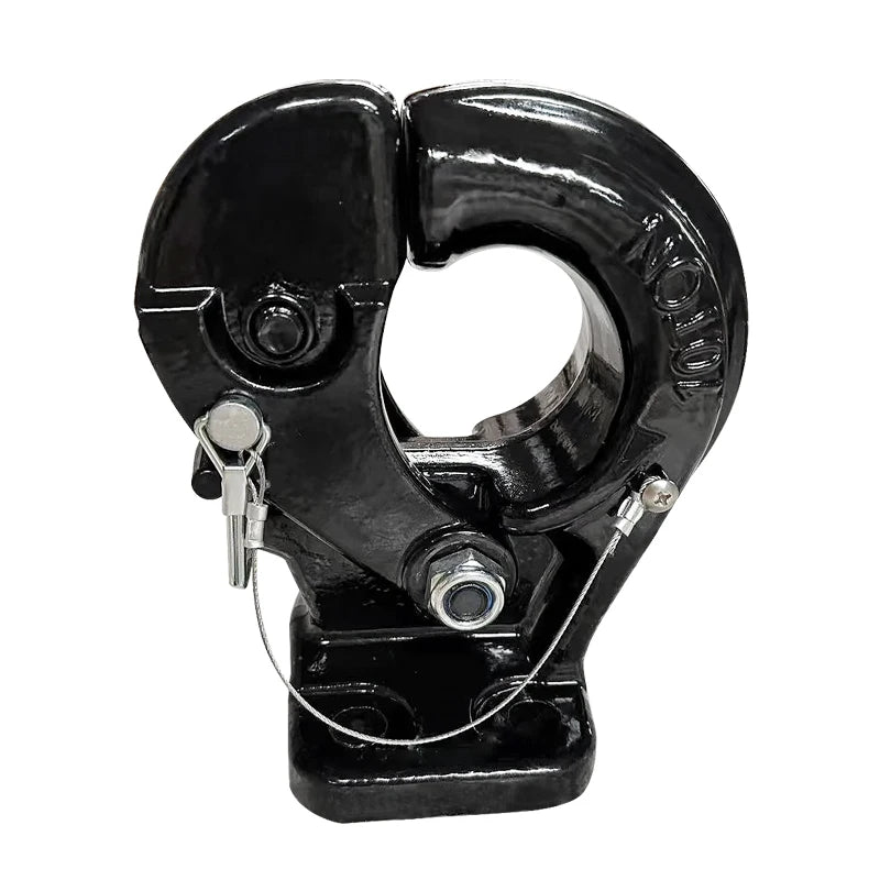 Heavy Duty 10 Ton Forged Pintle Hitch New Type Trailer Parts and Accessories Forged Tiger Head Hook Tow Hook Trailer Hitch 1