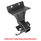 Trailer Hitch 2inch Receiver for 25MY G350 G500 G63 G65 Steel Rear Bumper Tow Hook Off-Road Recovery Base 4x4 Towing Accessories 6