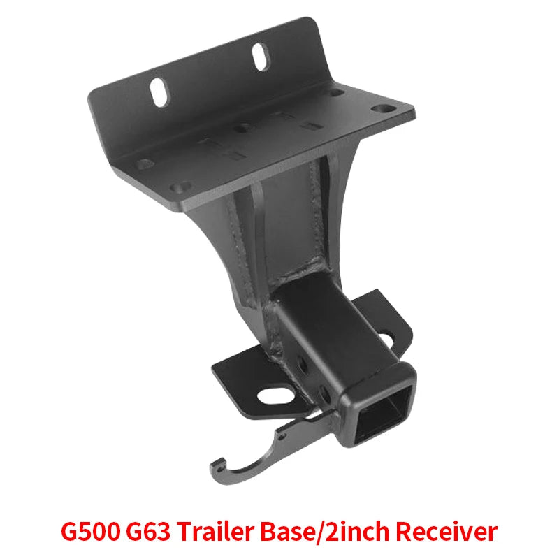 Trailer Hitch 2inch Receiver for 25MY G350 G500 G63 G65 Steel Rear Bumper Tow Hook Off-Road Recovery Base 4x4 Towing Accessories 6