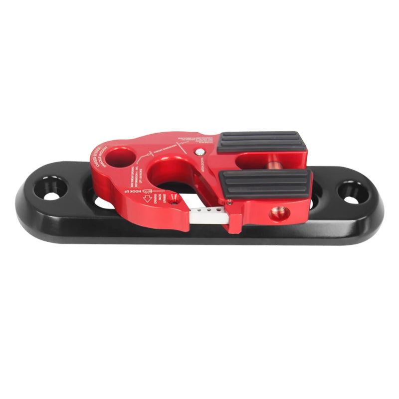 CNC Aluminum Forged Hawse Rope Fairlead With Towing Winch Hook ATV/UTV Trailer Hitch 4x4 Off-Road Recovery Winch Car Accessories 1