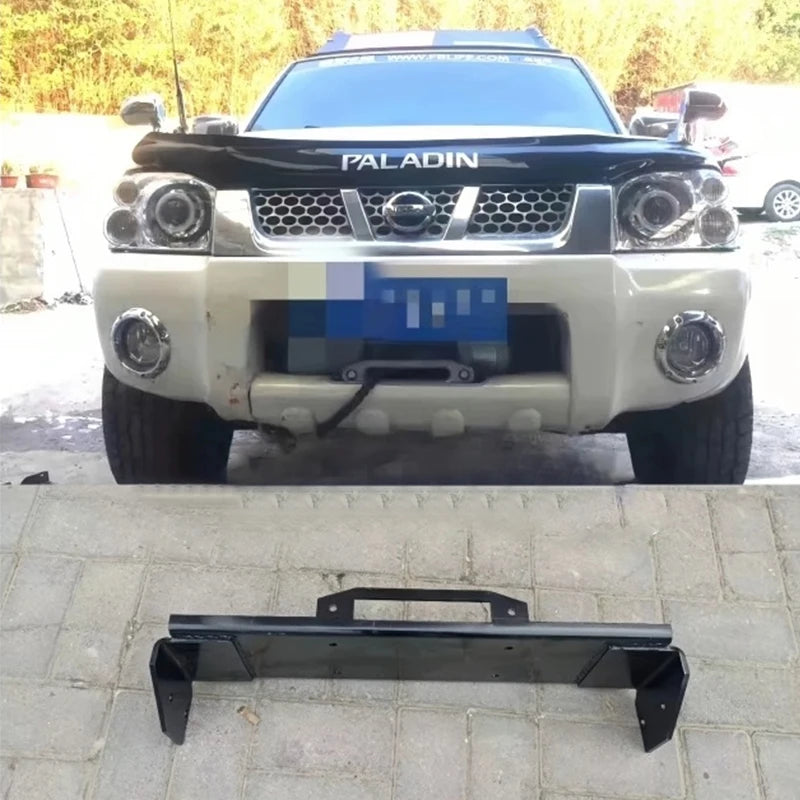 For Nissan New Paladin Trailer Hitch Steel Winch Tray Bracket Parts Winch Mounting Rack Holder Winch Frame Car Accessories 5