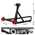 Motorcycle Single Arm Repair Support Stand Fit for Ducati Maintenance Wheel Holding Bracket Garage Workshop Service Lifting Tool 2
