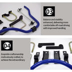 Fits NAVARA RuiQi6/7 D21 D22 Pickup Trucks Balance Anti-roll Bar, Reinforce Stabilizer bar Trailer Hitch Refit Car Accessories 5