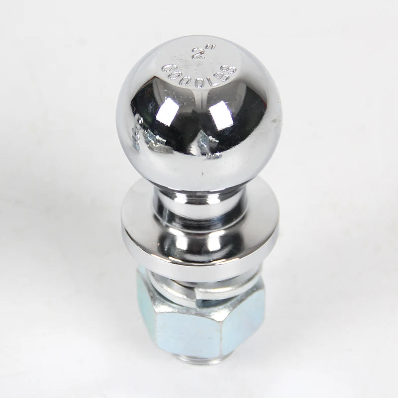 2Inch and 50mm Plated Chrome Trailer Ball for Towing-Premium Trailer Parts Trailer Hitch Camp Trailer Car Accessories Tow Hook 4
