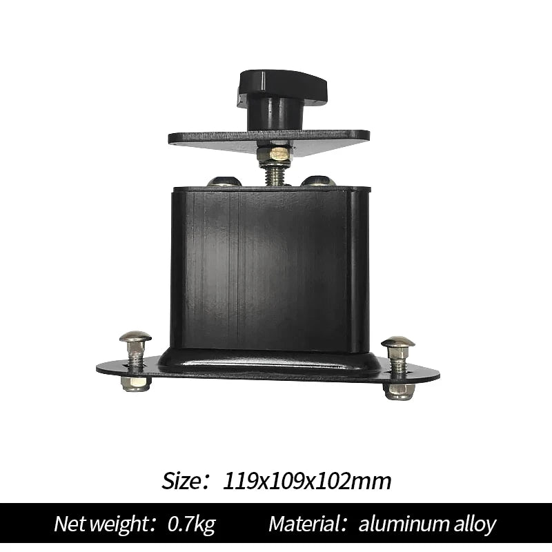 Aluminum Alloy Triangular Bracket for Oil Drums and Water Buckets Fits 1-8gal Capacity Fuel Drum Trailer Hitch Car Accessories 2