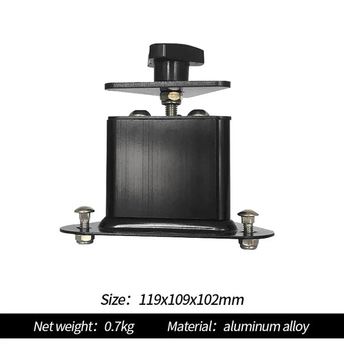 Aluminum Alloy Triangular Bracket for Oil Drums and Water Buckets Fits 1-8gal Capacity Fuel Drum Trailer Hitch Car Accessories 2