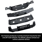 For Toyota LC70 Series LC75 Lc76 Steel Winch Tray Bracket Car Winch Mounting Rack Holder Winch Cradle Trailer Hitch Accessories 6
