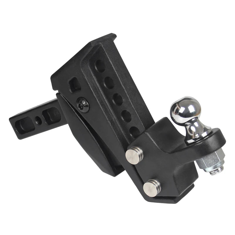 Heavy Duty Adjustable Trailer Arm with Hitch Ball Tow Hook Fits Rear Bumper 2inch Receiver Camp Trailer Car Accessories 3
