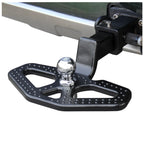 Fits 2inch Receiver Rear Bumper Heavy Duty Steel Trailer Hitch Pedal With 50mm Ball Tow Hook Parts Car Step Accessories 2
