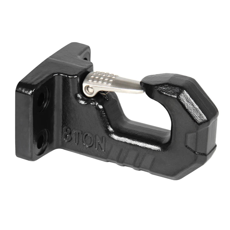 Scorpion Tail Design 8T Heavy Duty Black Forged Towing Hook Pintle Hook for Trailer Hitch Trailer Parts & Accessories 1