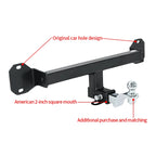 For BMW 4 Series Car Trailer Steel Rear Bumper Parts Tow bar Towing Hook Vehicle Trailer Hitch Accessories Coupling Device 6