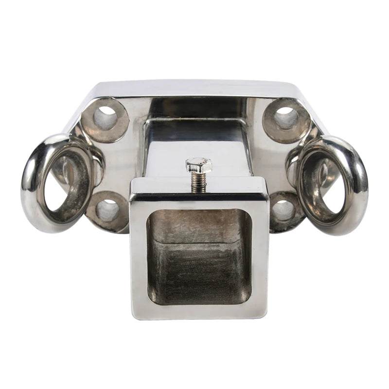 American Style 2-Inch Square Stainless Steel Trailer Towing Device Off-Road Accessories for PRADO 4x4 2