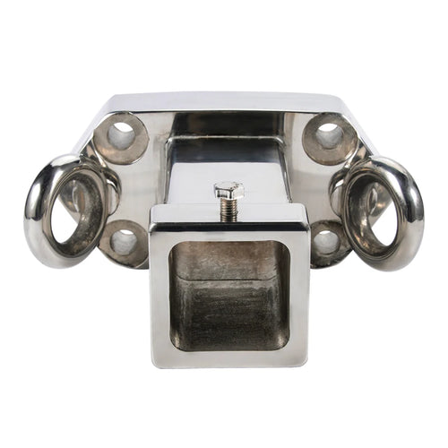 American Style 2-Inch Square Stainless Steel Trailer Towing Device Off-Road Accessories for PRADO 4x4 2