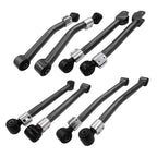 Fits Wranglers JK Adjustable-Length Eight-Short bar Linkage Front and Rear Axle Rod Thrust Rod Trailer Hitch Car Accessories 1