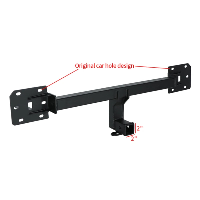 For BYD Tang Trailer Rear Bumper with 2inch Receiver Car Tow bar Towing Hook Vehicle Trailer Hitch Coupling Device Accessories 5