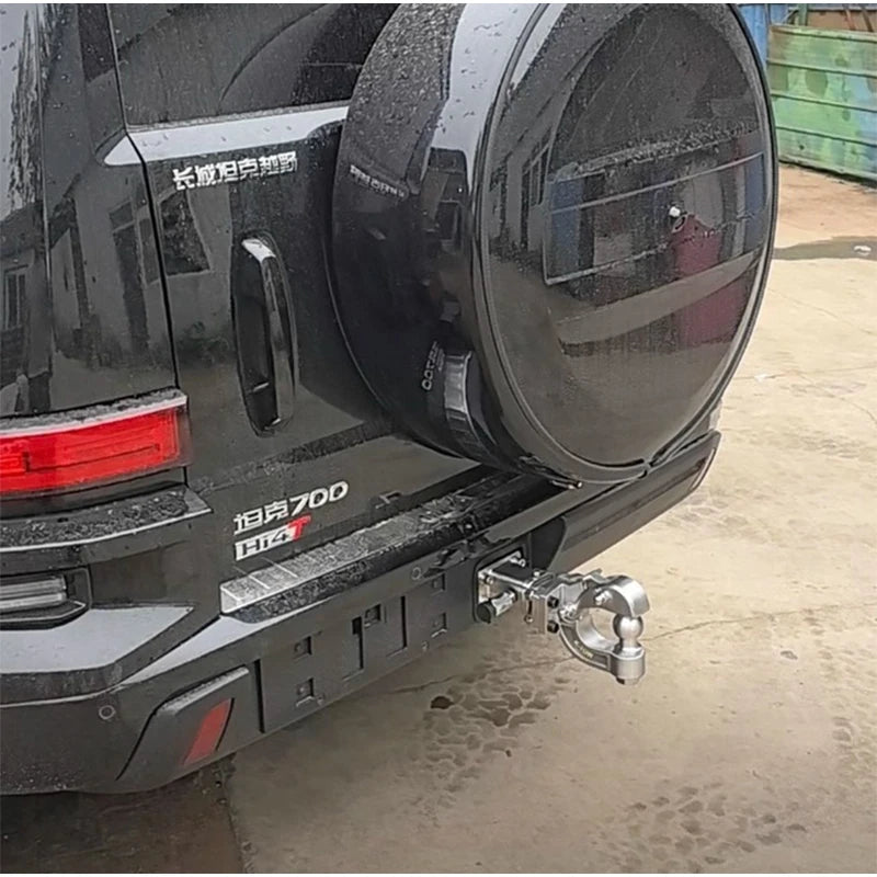 For LC300 LX600 Land Cruiser 304 Stainless Steel Trailer Hook Match 2inch Receiver Parts Trailer Hitch Camping Car Accessories 5