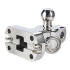 Prado Stainless Steel Trailer Hitch 50mm Ball Head with Detachable Shackle Off-road Refit Tow Hook Parts Accessories 4