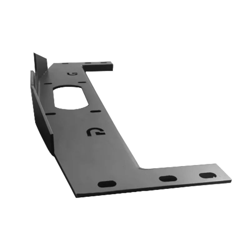 For Land Cruiser 100 Steel Winch Tray Bracket LC100 Winch Mounting Rack Holder Trailer Trailer Car Winch Cradle Accessories 6
