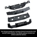 2023 New Haval H5 Steel Front Bumper Winch Tray Bracket Parts Winch Mounting Rack Holder Trailer Hitch Frame Car Accessories 6
