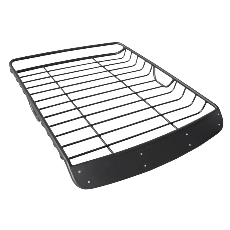 Universal Auto Roof Top Luggage Carrier Racks Rail Cargo Rooftop Rack Frames Aluminium Alloy Car Roof Basket Frame for Suv 6