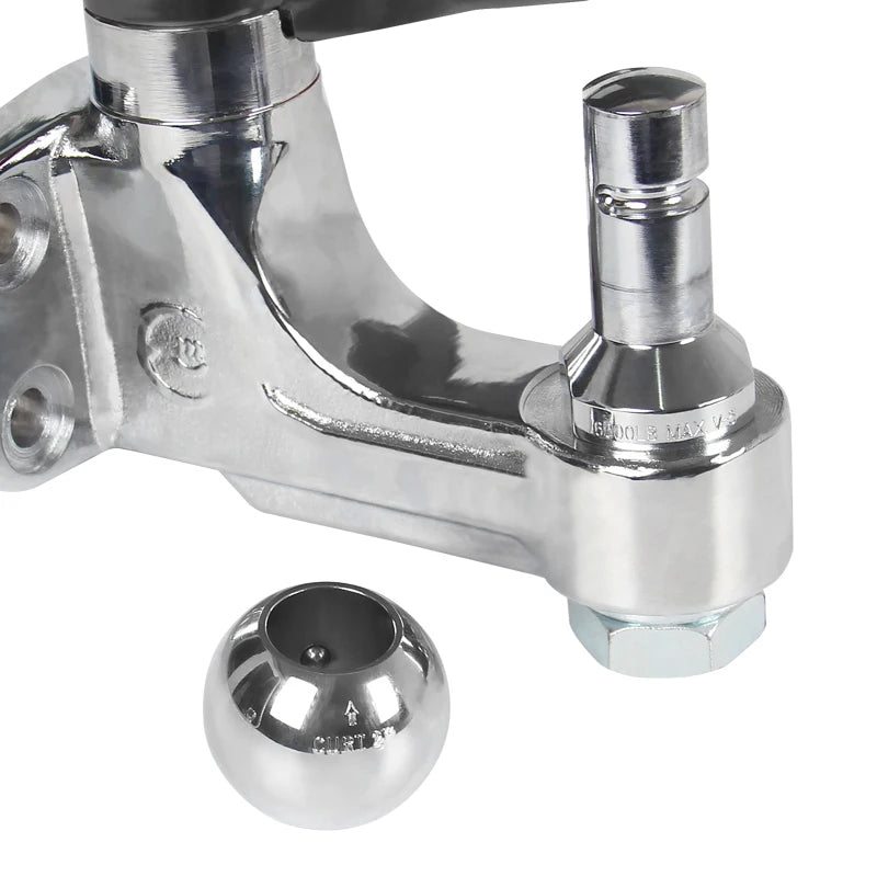 Universal Style Metal Trailer Hitch With Removable Trailer Ball Tri Color Can Choose Tow Hook Refit Parts Car Accessoriesow 4