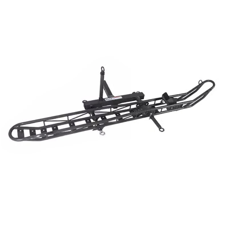 Heavy Duty Steel Off-Road Motorcycle Frame Mount for 2inch Receiver SUV Rear Bumper Trailer Hitch Carrier Rack Parts Accessories 1