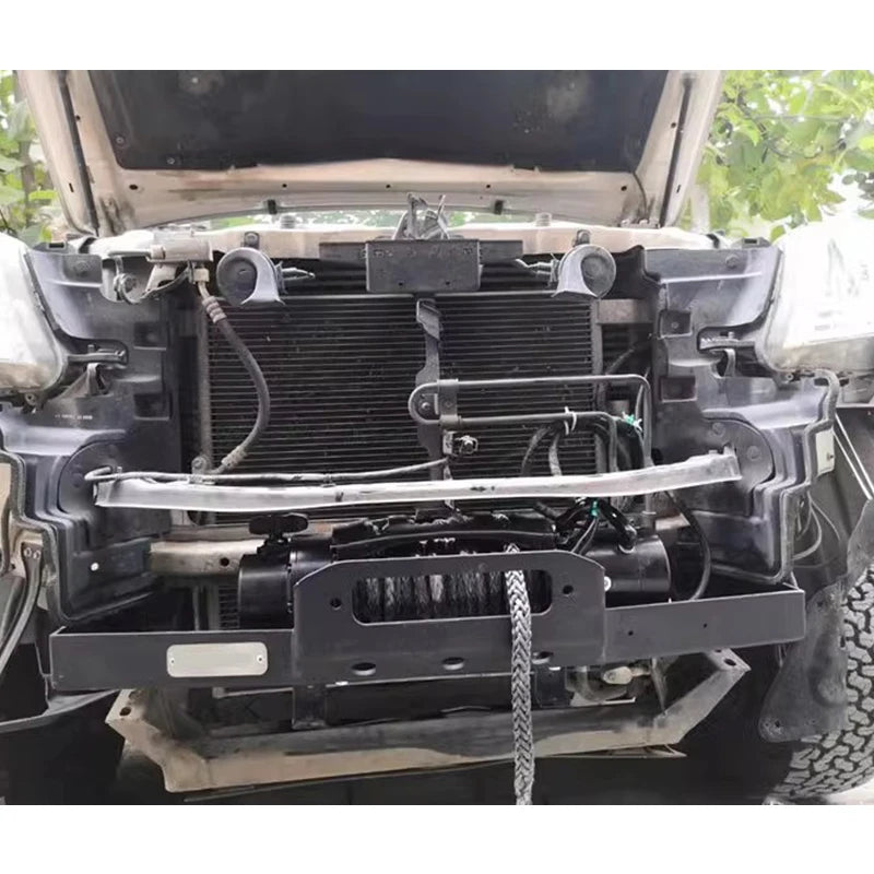 For Haval H9 Steel Winch Tray Bracket Parts Trailer Hitch Winch Mounting Rack Holder Car Winch Cradle Accessories Winch Frame 5