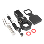 2-Inch Receiver Aluminum Alloy Square Trailer Arm Rear Bumper Installation for Easy Suspension for Trailer Hook 1